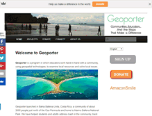 Tablet Screenshot of geoporter.net